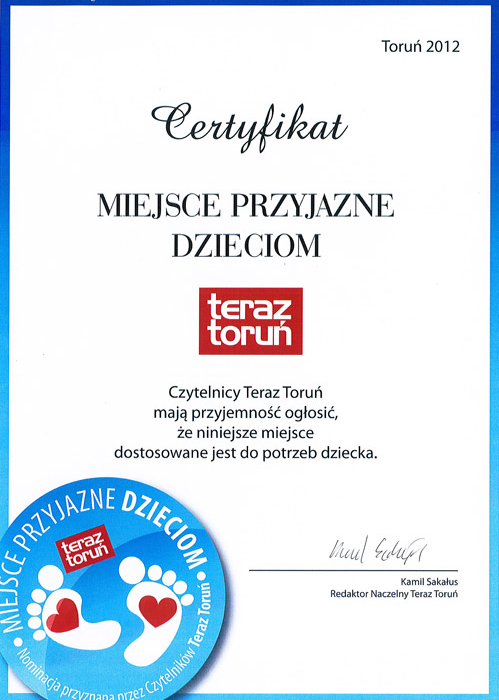 Miejsce Przyjazne Dzieciom